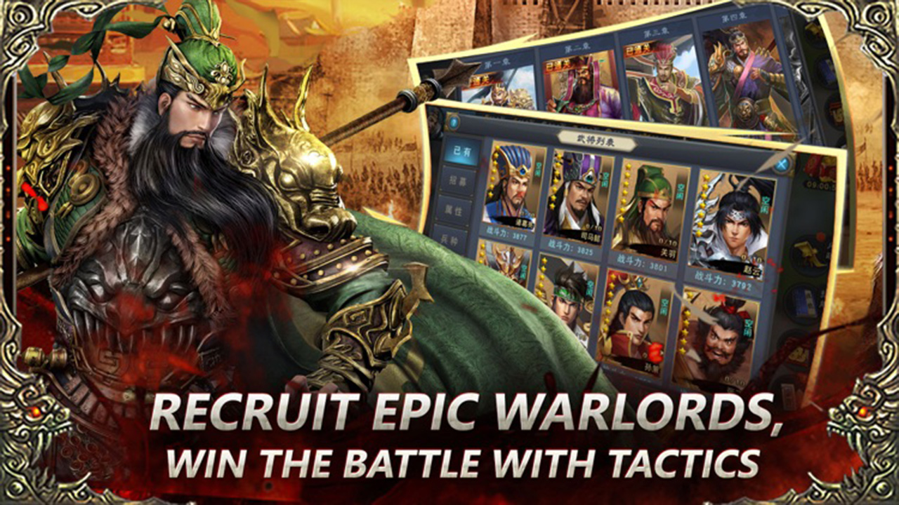 Recruit epic warlords